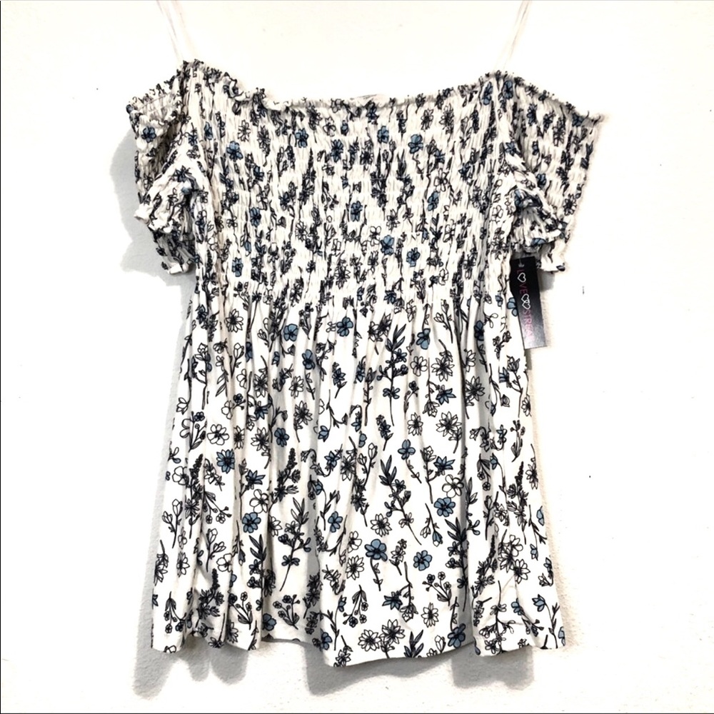 NEW LoveStreak Off-The-Shoulder Blouse